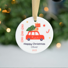 Christmas tree decoration personalized